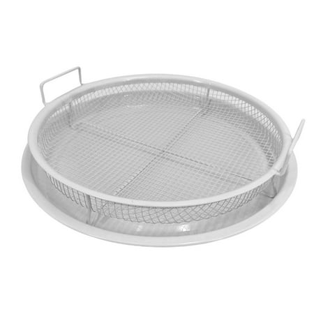 Round Non-Stick Crisper Tray Oil Drainer Mesh Basket Cookie Sheet Pan Grill Oven Baking Mesh Tray Rack for Oven
Round Non-Stick Crisper Tray Oil Drainer Mesh Basket Cookie Sheet Pan Grill Oven Baking Mesh Tray Rack for Oven