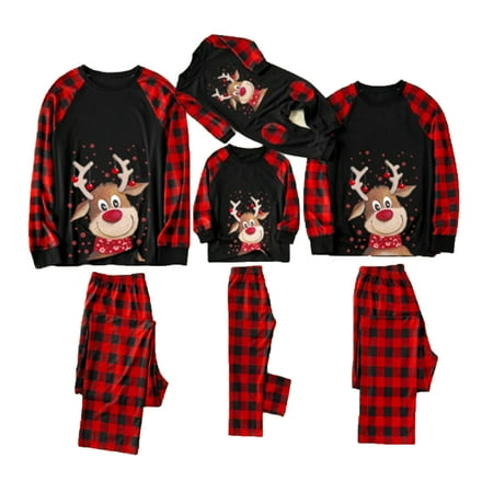 Yinyinxull Christmas Family Pajamas Matching Sets Classic Plaid Xmas Deer Sleepwear for Men Women Kids Baby
Yinyinxull Christmas Family Pajamas Matching Sets Classic Plaid Xmas Deer Sleepwear for Men Women Kids Baby