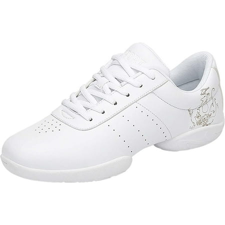 Women s Leather Dance Shoes Competitive Dance Aerobics Cheerleader Dance Flat Sneakers
Women s Leather Dance Shoes Competitive Dance Aerobics Cheerleader Dance Flat Sneakers