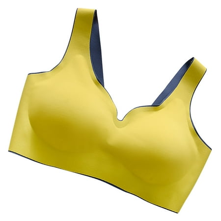 ELENXS Seamless Bra Sport Yoga Running Push up Vest Underwire Soft Sleep Women Underwear
ELENXS Seamless Bra Sport Yoga Running Push up Vest Underwire Soft Sleep Women Underwear