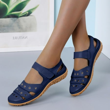 Medcursor Summer New Leisure Fashion Large Size Hollow Breathable Women s Sandals