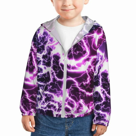 Goofa Blue Lightning Printed Kids Zip-Up Hoodie Girls Boys UPF50+ Sun Protection Jacket Hooded Cooling Shirt-5 Years
Goofa Blue Lightning Printed Kids Zip-Up Hoodie Girls Boys UPF50+ Sun Protection Jacket Hooded Cooling Shirt-5 Years