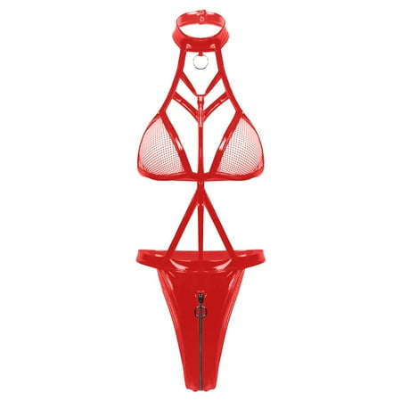Floleo Sexy Lingerie For Women Clearance Sexy Women One-Piece Lingerie Hollow Out Temptation Babydoll Underwear Sleepwear Mesh Faux Leather Zipper Underwear
Floleo Sexy Lingerie For Women Clearance Sexy Women One-Piece Lingerie Hollow Out Temptation Babydoll Underwear Sleepwear Mesh Faux Leather Zipper Underwear