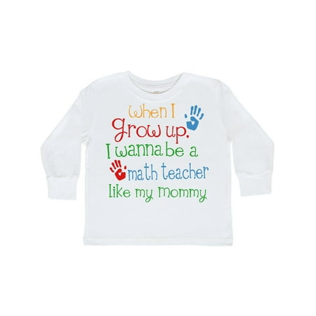Inktastic Math Teacher like Mommy Gift Toddler Boy or Toddler Girl Long Sleeve T-Shirt
Inktastic Math Teacher like Mommy Gift Toddler Boy or Toddler Girl Long Sleeve T-Shirt
