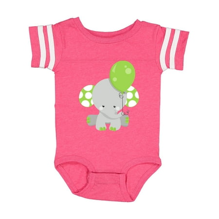 Inktastic Little Gray Elephant Holding A Green Balloon Gift Baby Boy or Baby Girl Bodysuit
Inktastic Little Gray Elephant Holding A Green Balloon Gift Baby Boy or Baby Girl Bodysuit