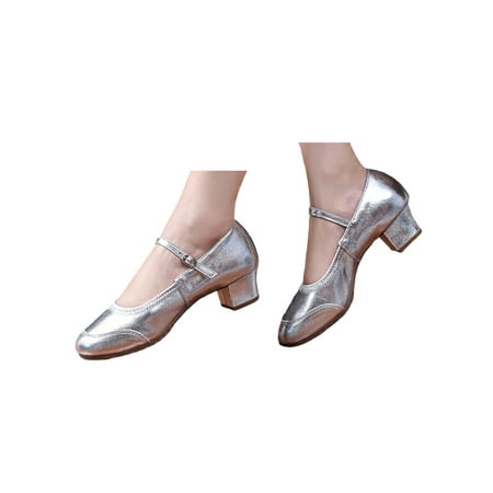 Lacyhop Women s Show Fashion Yaga Shoes Soft Chunky Heels Latin Closed Toe Dance Liangyin 8.5
Lacyhop Women s Show Fashion Yaga Shoes Soft Chunky Heels Latin Closed Toe Dance Liangyin 8.5