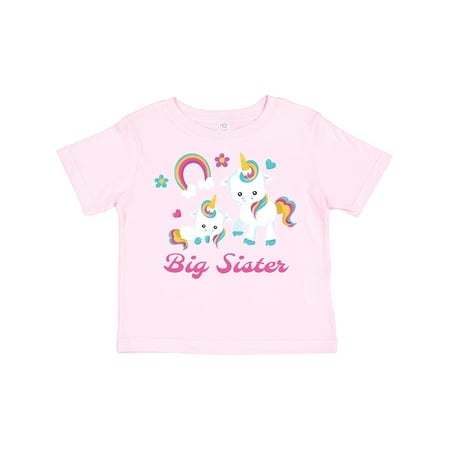 Inktastic Big Sister Gift Toddler Toddler Girl T-Shirt