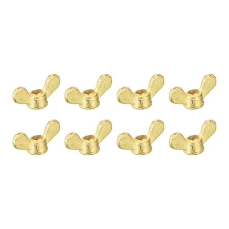 Brass Wing Nuts M5 Butterfly Nut Hand Twist Tighten Fasteners for Furniture Machinery Electronic Equipment 8Pack
Brass Wing Nuts M5 Butterfly Nut Hand Twist Tighten Fasteners for Furniture Machinery Electronic Equipment 8Pack