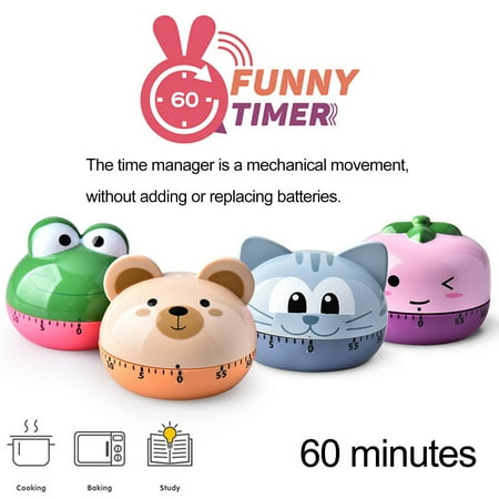 Ruanlalo Alarm Timer Alarm Timer Time Management Easy to Operate Cartoon Frog Shape Kitchen Timer Cooking Tool Kitchen Gadget
Ruanlalo Alarm Timer Alarm Timer Time Management Easy to Operate Cartoon Frog Shape Kitchen Timer Cooking Tool Kitchen Gadget