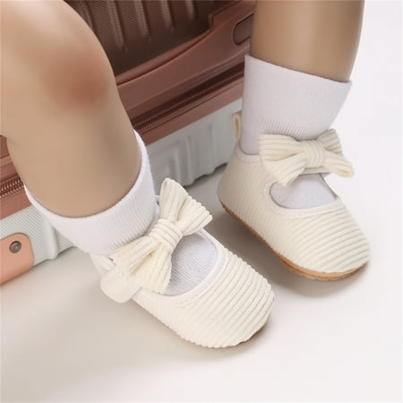 BTJX Toddler Kids Girls Soild Colour Bowknot Princress Shoes Soft Sole The Floor Barefoot Non Slip First Walkers Prewalker Shoes
BTJX Toddler Kids Girls Soild Colour Bowknot Princress Shoes Soft Sole The Floor Barefoot Non Slip First Walkers Prewalker Shoes