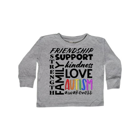 Inktastic Autism Awareness Love Friendship Support Gift Toddler Boy or Toddler Girl Long Sleeve T-Shirt 
Inktastic Autism Awareness Love Friendship Support Gift Toddler Boy or Toddler Girl Long Sleeve T-Shirt