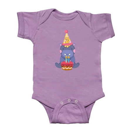 Inktastic Hippo 2nd Birthday Gift Baby Boy or Baby Girl Bodysuit 
Inktastic Hippo 2nd Birthday Gift Baby Boy or Baby Girl Bodysuit