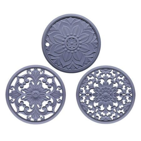 Julam Silicone Placemats for Dining Table Heat Resistant Coasters Anti-slip Trivet Mat Tabletop Protection Kitchen Counter Mat Coasters for Drinks Fits Any Size of Drinking Glasses clever
Julam Silicone Placemats for Dining Table Heat Resistant Coasters Anti-slip Trivet Mat Tabletop Protection Kitchen Counter Mat Coasters for Drinks Fits Any Size of Drinking Glasses clever