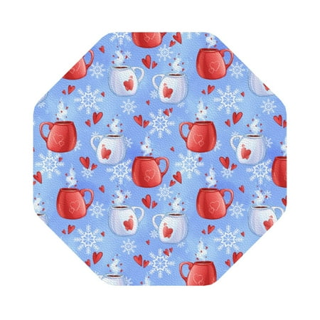 Pofeuu coffee love cup winter Print Leather Coasters Set of 6 Round Cups Mugs Mat Pad for Home Kitchen Heat Resistant Drink Coasters Octagon
Pofeuu coffee love cup winter Print Leather Coasters Set of 6 Round Cups Mugs Mat Pad for Home Kitchen Heat Resistant Drink Coasters Octagon