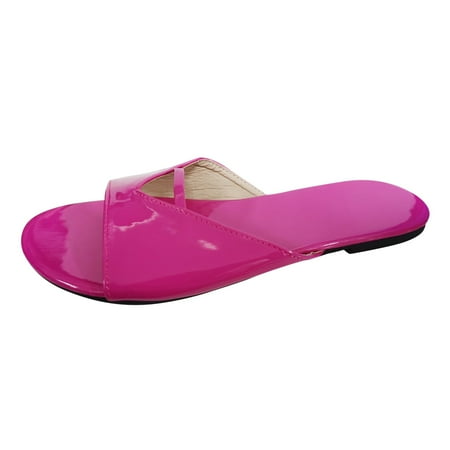 Youmylove Women Slide Slippers Summer Fashion Casual Shoes Folded Leather Bohemian Open Toe Flat Slippers Leisure Ladies Cozy Daily Walking
Youmylove Women Slide Slippers Summer Fashion Casual Shoes Folded Leather Bohemian Open Toe Flat Slippers Leisure Ladies Cozy Daily Walking