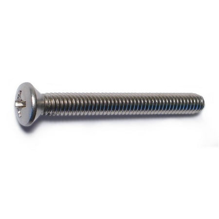 #8-32 x 1-1/2 18-8 Stainless Steel Coarse Thread Phillips Oval Head Machine Screws MSOSS-118
#8-32 x 1-1/2 18-8 Stainless Steel Coarse Thread Phillips Oval Head Machine Screws MSOSS-118