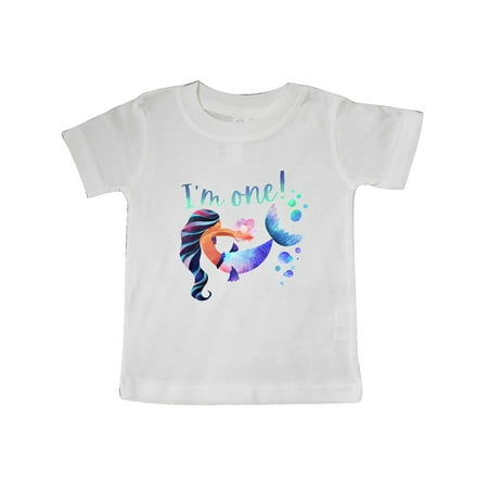 Inktastic I m One! 1st Birthday Pink and Blue Mermaid Gift Baby Boy or Baby Girl T-Shirt
Inktastic I m One! 1st Birthday Pink and Blue Mermaid Gift Baby Boy or Baby Girl T-Shirt