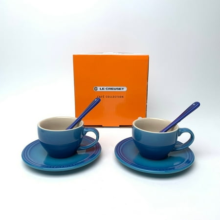 Livesture Cool Color Coffee Cup And Saucer Set 2 Cups 2 Saucers 2 Stirring Rods Blue 
Livesture Cool Color Coffee Cup And Saucer Set 2 Cups 2 Saucers 2 Stirring Rods Blue