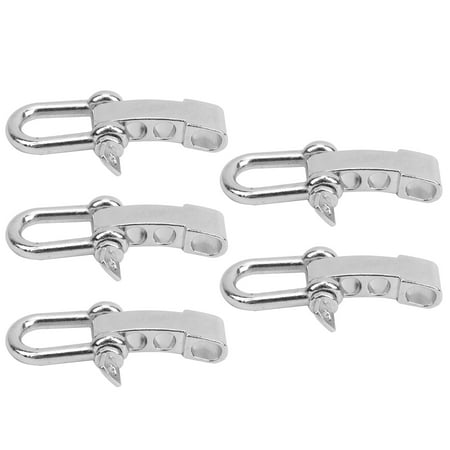 Anchor Shackle U Shape Winch Shackle Stainless Steel For Umbrella Rope For Anchor Chain For Parachute Rope For Outdoor Rock Climbing
Anchor Shackle U Shape Winch Shackle Stainless Steel For Umbrella Rope For Anchor Chain For Parachute Rope For Outdoor Rock Climbing