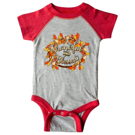 Inktastic Thankful and Blessed Inspirational Autumn Wreath Gift Baby Boy or Baby Girl Bodysuit
Inktastic Thankful and Blessed Inspirational Autumn Wreath Gift Baby Boy or Baby Girl Bodysuit