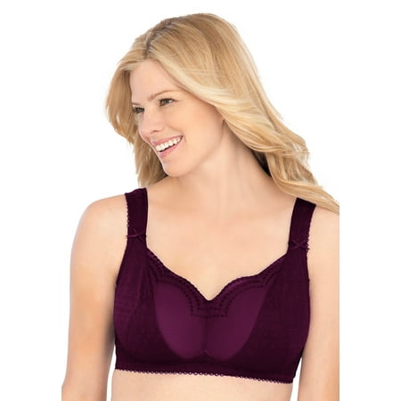 Comfort Choice Women s Plus Size Wireless Gel Strap Bra Bra