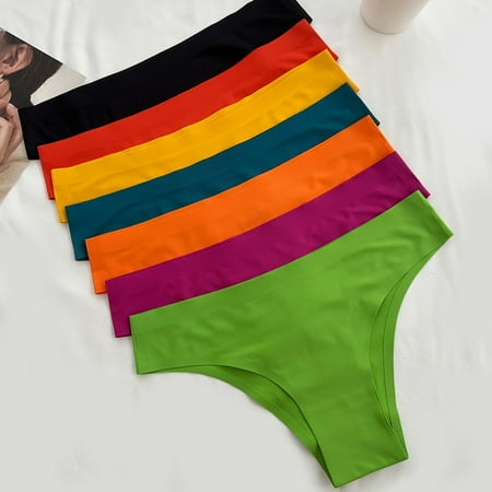 7pcs Seamless Low Waist Bikini Panties Multicolor Pack Women‘s Underwear & Lingerie
7pcs Seamless Low Waist Bikini Panties Multicolor Pack Women‘s Underwear & Lingerie