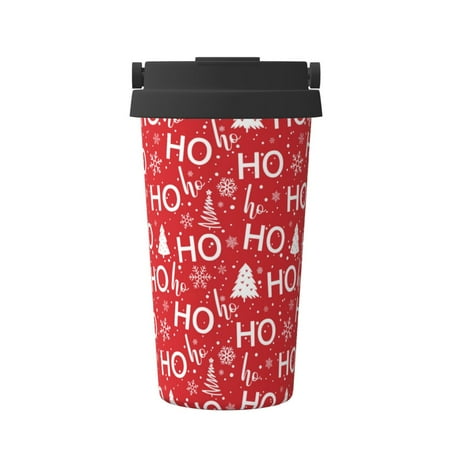 Tebeau Christmas Hohoho Print Travel Coffee Mug Insulated Coffee Cup with Leakproof Lid Coffee Tumbler Reusable Coffee Cups with Seal Lid
Tebeau Christmas Hohoho Print Travel Coffee Mug Insulated Coffee Cup with Leakproof Lid Coffee Tumbler Reusable Coffee Cups with Seal Lid