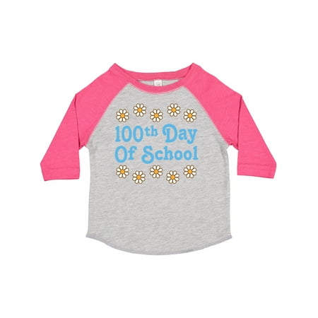 Inktastic 100th Day of School Party Gift Toddler Toddler Girl T-Shirt