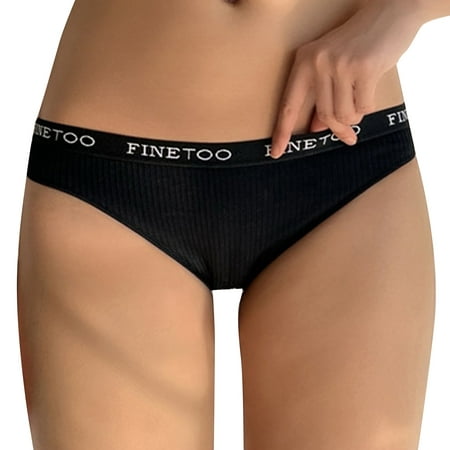 

zuwimk Panties For Women Thong Women s Micro Thong String Breakaway Adjustable Very Low Rise Black L