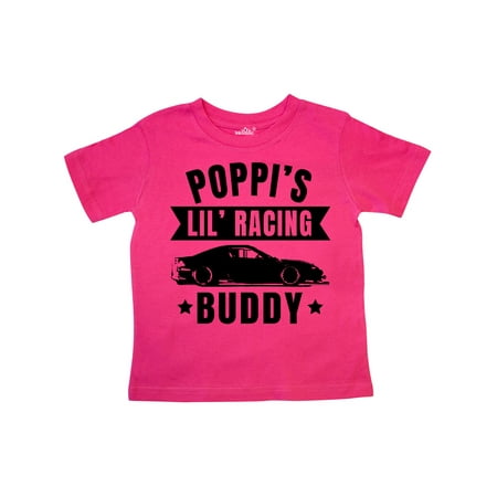 Inktastic Poppis Lil Racing Buddy with Car Silhouette Gift Toddler Boy or Toddler Girl T-Shirt
Inktastic Poppis Lil Racing Buddy with Car Silhouette Gift Toddler Boy or Toddler Girl T-Shirt