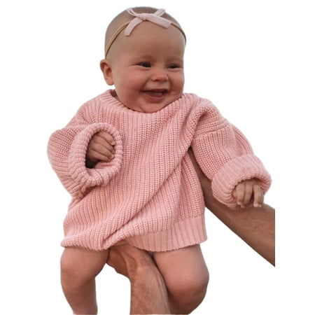 Infant Baby Boy Girl Oversized Knit Sweater Chunky Long Sleeve Pullover Shirt Warm Fall Winter Blouse Top
Infant Baby Boy Girl Oversized Knit Sweater Chunky Long Sleeve Pullover Shirt Warm Fall Winter Blouse Top
