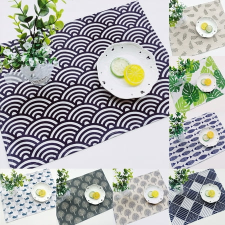 Hadanceo Placemat Eco-friendly Napkins Design Fabric Rectangle Table Mat Supplies for Kitchen
Hadanceo Placemat Eco-friendly Napkins Design Fabric Rectangle Table Mat Supplies for Kitchen