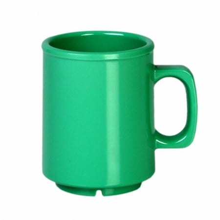 Thunder Group CR9010GR Green Melamine Mug 8 oz. - 1 doz
