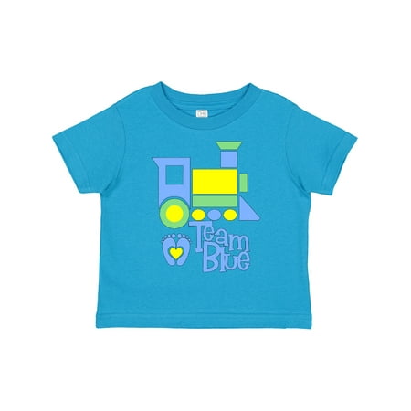 Inktastic Team Blue Block Train and Blue Footprints Gift Toddler Boy or Toddler Girl T-Shirt
Inktastic Team Blue Block Train and Blue Footprints Gift Toddler Boy or Toddler Girl T-Shirt