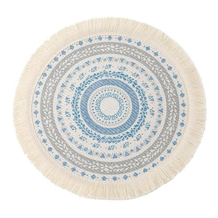 Fovolat Neutral Place Mat for Dining Table|Heat Resistant Neutral Woven Place Mat|Cotton Woven Mandala Tassels Circle Place Mat for Kitchen Dining Wedding Farmhouse
Fovolat Neutral Place Mat for Dining Table|Heat Resistant Neutral Woven Place Mat|Cotton Woven Mandala Tassels Circle Place Mat for Kitchen Dining Wedding Farmhouse