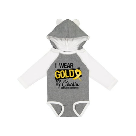 Inktastic Childhood Cancer Ribbon For My Cousin Gift Baby Boy or Baby Girl Long Sleeve Bodysuit
Inktastic Childhood Cancer Ribbon For My Cousin Gift Baby Boy or Baby Girl Long Sleeve Bodysuit