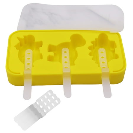 Zhiyuan 1Set Ice Cream Mold Cartoon Animal Shape Reusable Silicone Homemade DIY Ice Lollies Tray for Home
Zhiyuan 1Set Ice Cream Mold Cartoon Animal Shape Reusable Silicone Homemade DIY Ice Lollies Tray for Home