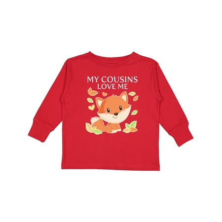 Inktastic My Cousins Love Me- Little Fox Gift Toddler Boy or Toddler Girl Long Sleeve T-Shirt
Inktastic My Cousins Love Me- Little Fox Gift Toddler Boy or Toddler Girl Long Sleeve T-Shirt