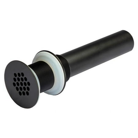 Eden Bath EB-D003MB 1.5 in. Grid Drain Matte Black