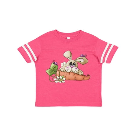 Inktastic Ladybugs and Bunny Rabbit with Carrot Gift Toddler Boy Girl T-Shirt