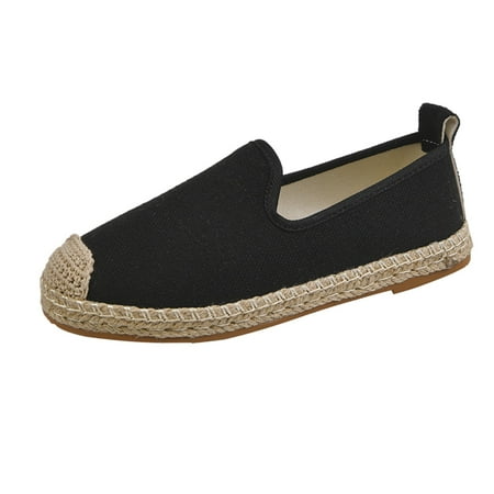 Dyfzdhu Weave Single Shoes Canvas Women Slip Comfortable Casual Fashion Breathable Flat Toe On Round Women s casual shoes
Dyfzdhu Weave Single Shoes Canvas Women Slip Comfortable Casual Fashion Breathable Flat Toe On Round Women s casual shoes