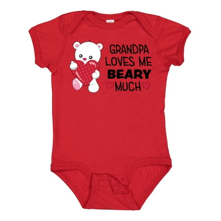 Inktastic Grandpa Loves Me Beary Much- Cute Bear Gift Baby Boy or Baby Girl Bodysuit
Inktastic Grandpa Loves Me Beary Much- Cute Bear Gift Baby Boy or Baby Girl Bodysuit