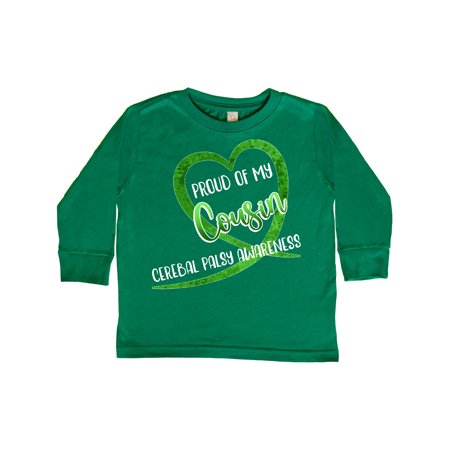 Inktastic Proud of my Cousin Cerebral Palsy Awareness Heart Ribbon Gift Toddler Boy or Toddler Girl Long Sleeve T-Shirt
Inktastic Proud of my Cousin Cerebral Palsy Awareness Heart Ribbon Gift Toddler Boy or Toddler Girl Long Sleeve T-Shirt