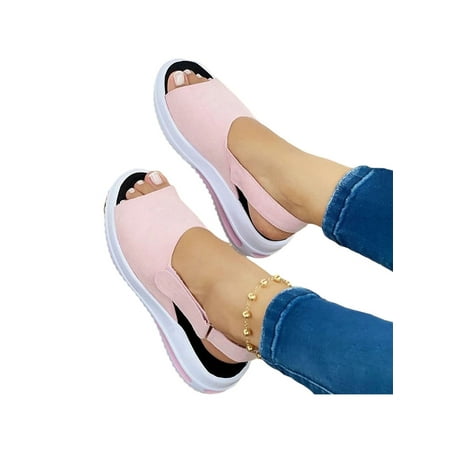 Lacyhop Womens Fish Mouth Sandals Flat Flip Flop Non-slip Beach Summer Casual Shoes
Lacyhop Womens Fish Mouth Sandals Flat Flip Flop Non-slip Beach Summer Casual Shoes
