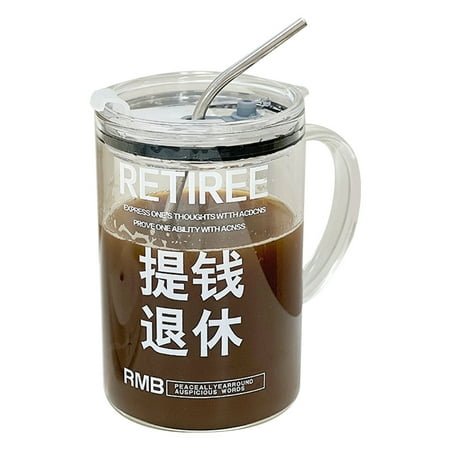 1000ml Glass Cups With Lid And Straw Drinkware Cute Coffee Mugs Big Glasses For Drinks Water Tea Korean Milk Juice Beer Cup -1000ml -A
1000ml Glass Cups With Lid And Straw Drinkware Cute Coffee Mugs Big Glasses For Drinks Water Tea Korean Milk Juice Beer Cup -1000ml -A
