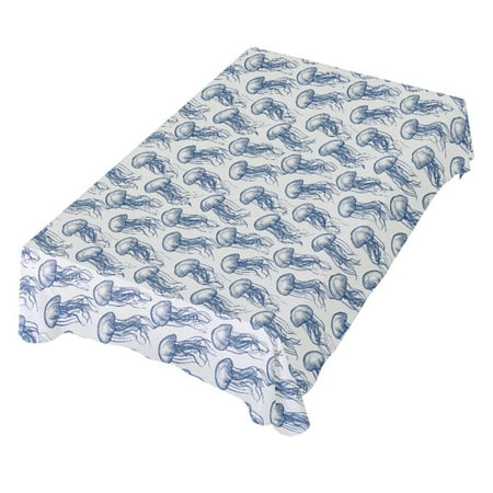 JSTEL Blue Jellyfish Print Table Cloth Rectangle 60 x 108 Inch Tablecloth Anti Wrinkle Table Cover for Dining Kitchen Parties 
JSTEL Blue Jellyfish Print Table Cloth Rectangle 60 x 108 Inch Tablecloth Anti Wrinkle Table Cover for Dining Kitchen Parties