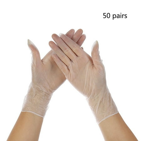Dasbsug Industrial Clear Vinyl Gloves 50 pairs Rubber Latex Free Medical Exam Grade Non Sterile Food Safe Disposable
Dasbsug Industrial Clear Vinyl Gloves 50 pairs Rubber Latex Free Medical Exam Grade Non Sterile Food Safe Disposable