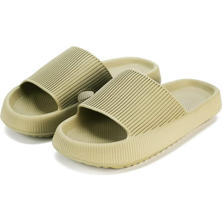 Cloud Slippers for Women and Men Massage Shower Bathroom Non-Slip Quick Drying Open Toe Super Soft Comfy Thick Sole Home House Cloud Cushion Slide Sandals for Indoor & Outdoor Platform Shoes
Cloud Slippers for Women and Men Massage Shower Bathroom Non-Slip Quick Drying Open Toe Super Soft Comfy Thick Sole Home House Cloud Cushion Slide Sandals for Indoor & Outdoor Platform Shoes