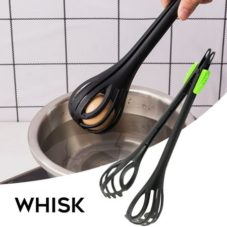 Kitchen Tongs Egg Whisk Multifunctional Manual Nylon Egg Beater Practical Cooking Baking Gadgets New
Kitchen Tongs Egg Whisk Multifunctional Manual Nylon Egg Beater Practical Cooking Baking Gadgets New