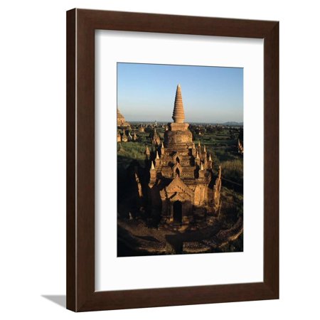 Archaeological Site of Bagan (Pagan), Myanmar (Burma), 10th - 13th Century Framed Print Wall Art
